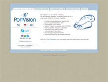 Tablet Screenshot of en.portvision.cz